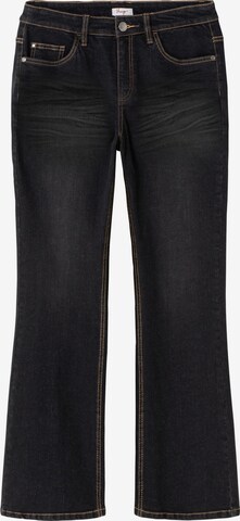 SHEEGO Boot cut Jeans in Black: front