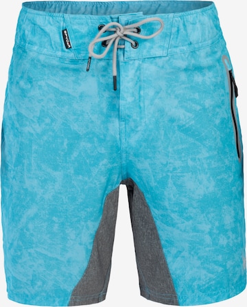 Spyder Swimming Trunks in Blue: front