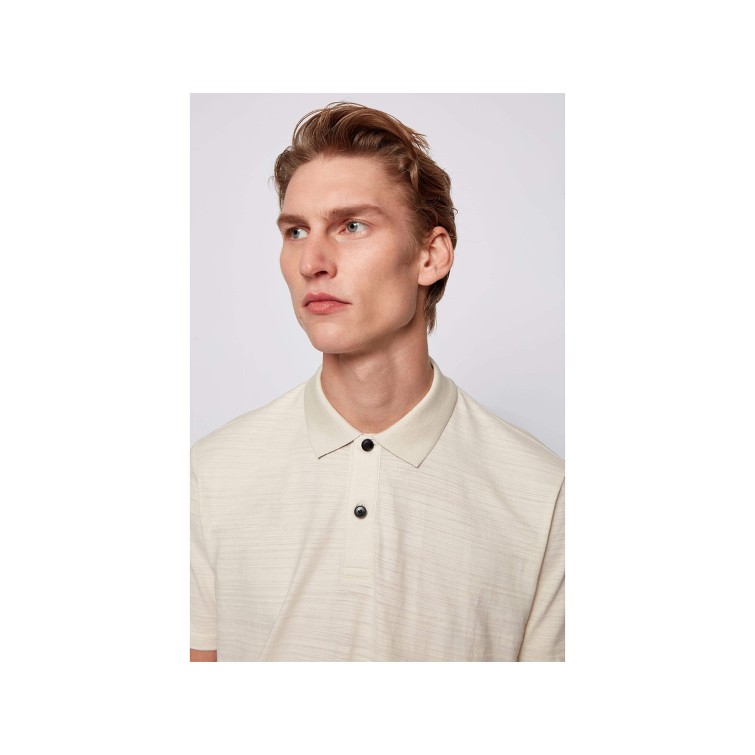 Männer Shirts BOSS Black Shirts in Beige - DE69310 Männer Shirts BOSS Black Shirts in Beige - DE69310