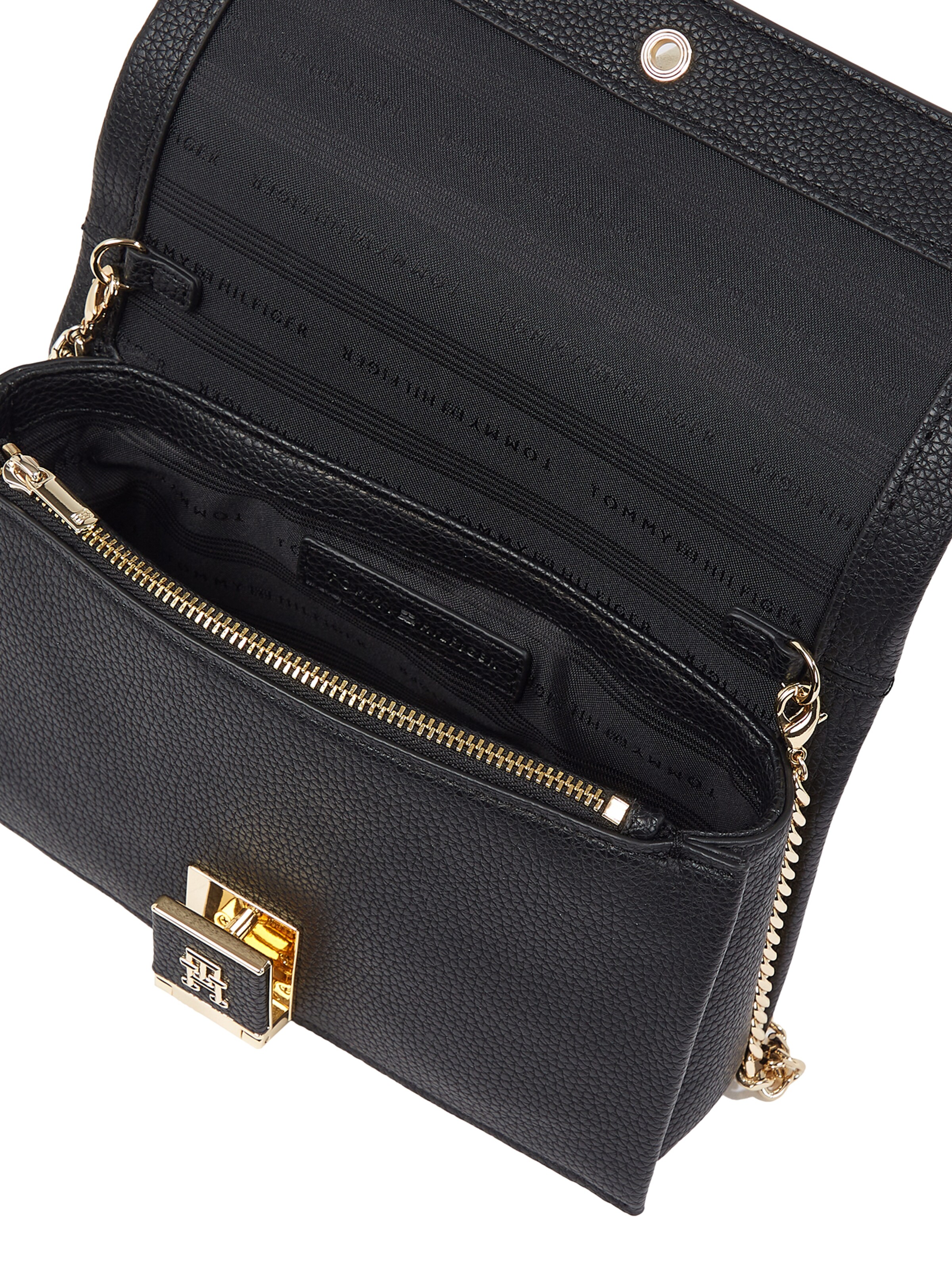 TOMMY HILFIGER Κλατς σε μαύρο