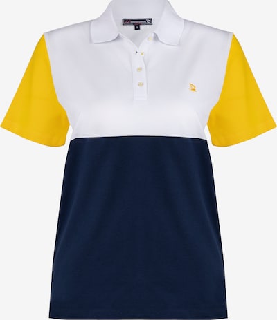 Giorgio di Mare T-shirt en bleu / jaune / blanc, Vue avec produit