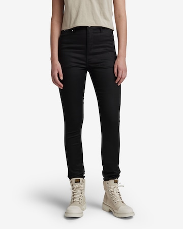 G-Star RAW Skinny Chinohose in Schwarz: predná strana