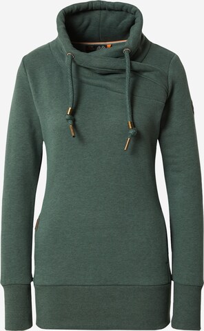 Ragwear Sweatshirt 'Neska' in Green: front