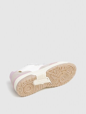 Pepe Jeans Низкие кроссовки 'Chester Ivy' в Ярко-розовый