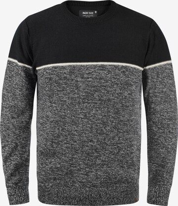 INDICODE JEANS Sweater 'Lynn' in Black: front