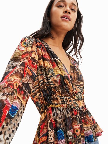 Chemisier Desigual en marron