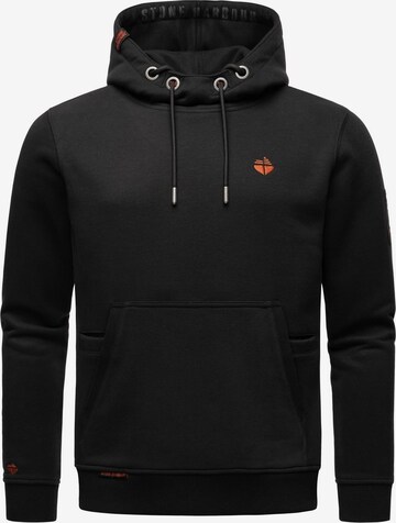 STONE HARBOUR Sweatshirt 'Ty Trey' in Black: front