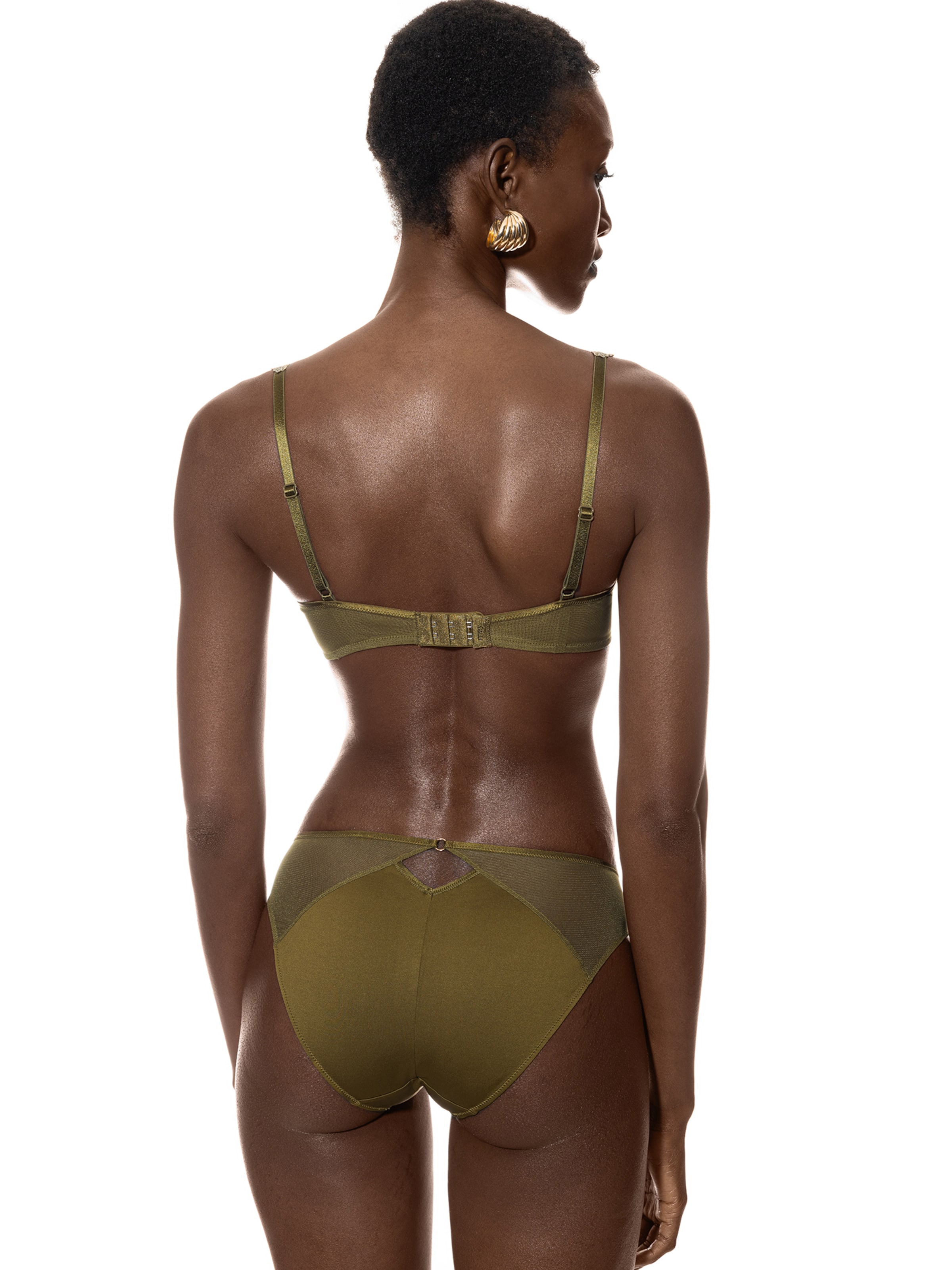 Mey T-shirt Bra 'Mysterious' in Green