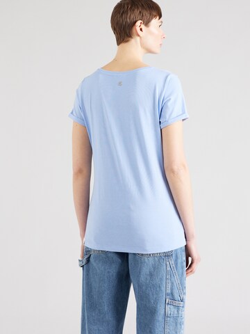 Ragwear T-Shirt 'FLLORAH' in Blau