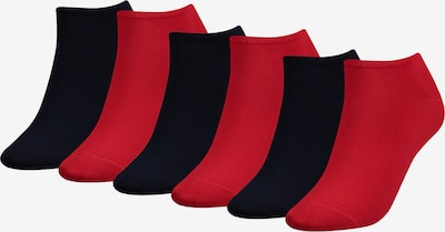 TOMMY HILFIGER Socken in nachtblau / rot, Produktansicht