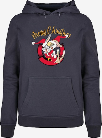 ABSOLUTE CULT Sweatshirt 'Looney Tunes - Lola Merry Christmas' in Blue: front