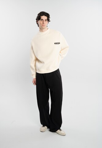 Another Cotton Lab - Sweatshirt 'Apres Ski' em branco