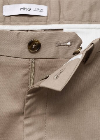 MANGO MAN Slimfit Hose 'Dublino' in Beige