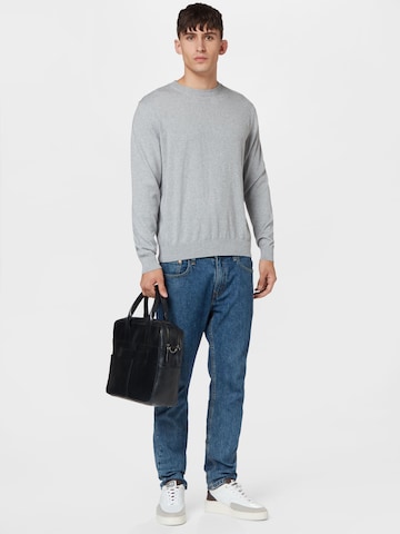 JACK & JONES Sweter 'RAY' w kolorze szary