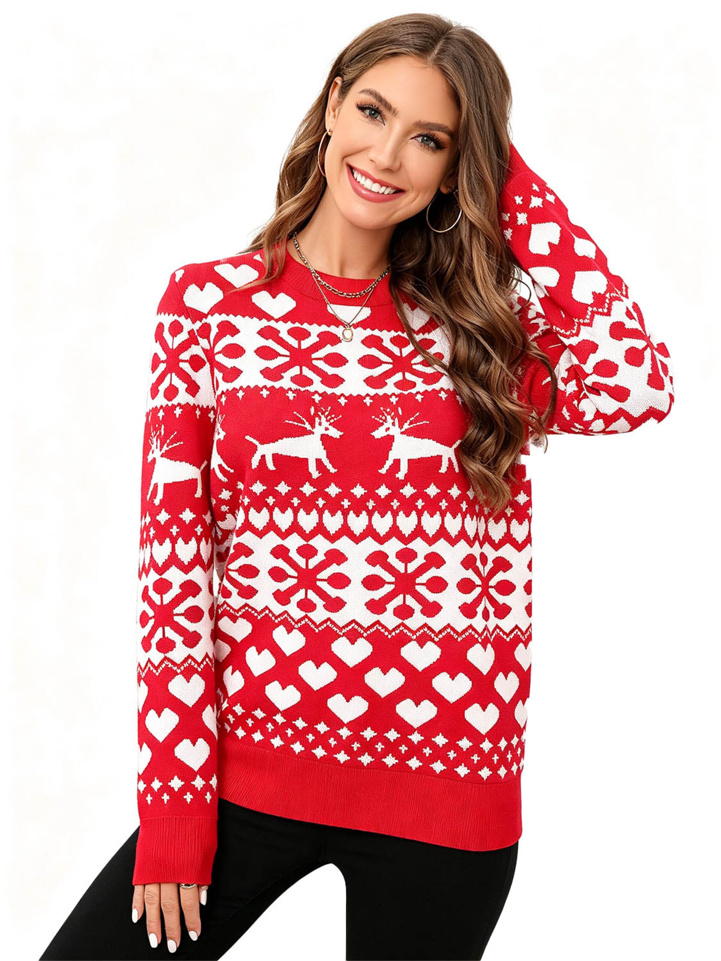 KoJooin Sweater in Red