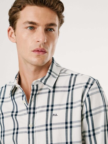 Coupe regular Chemise 'Conrad' Pepe Jeans en blanc