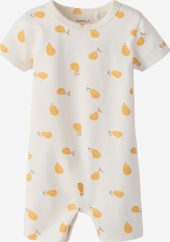 balta NAME IT Šliaužtinukas / glaustinukė 'NBNOPEAR': priekis