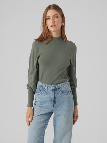 Pull-over 'Holly Karis' VERO MODA en vert