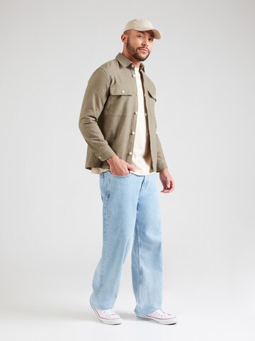 JACK & JONES Comfort fit Srajca | zelena barva