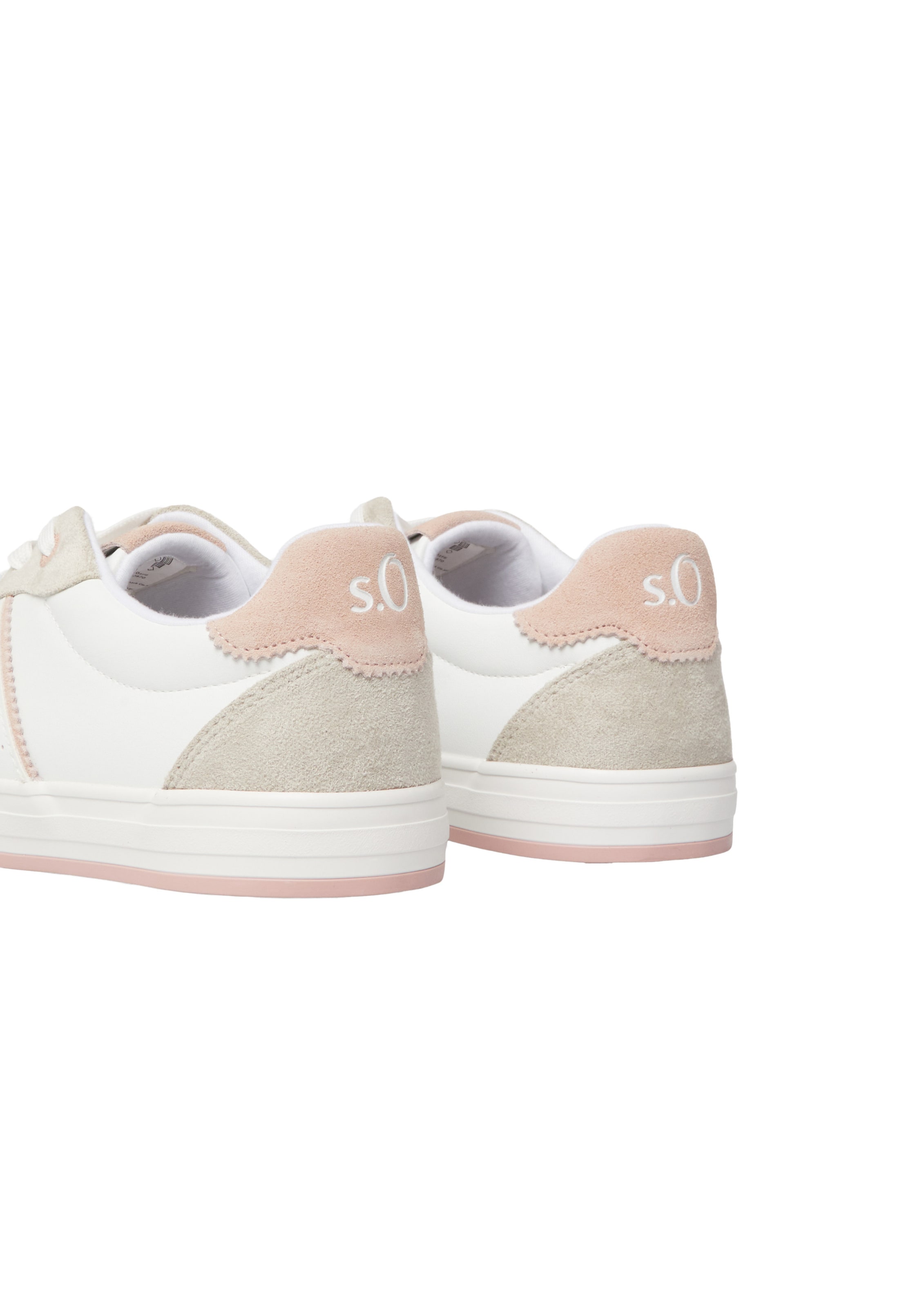 s.Oliver Platform trainers in White