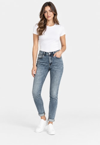 Elara Skinny Jeans in Blauw