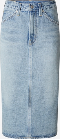 LEVI'S ® Юбка 'High Rise Back Slit Skirt' в Синий: спереди