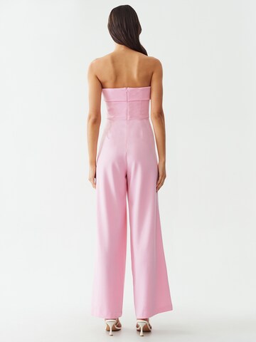 Tuta jumpsuit 'MARC' di Calli in rosa: dietro