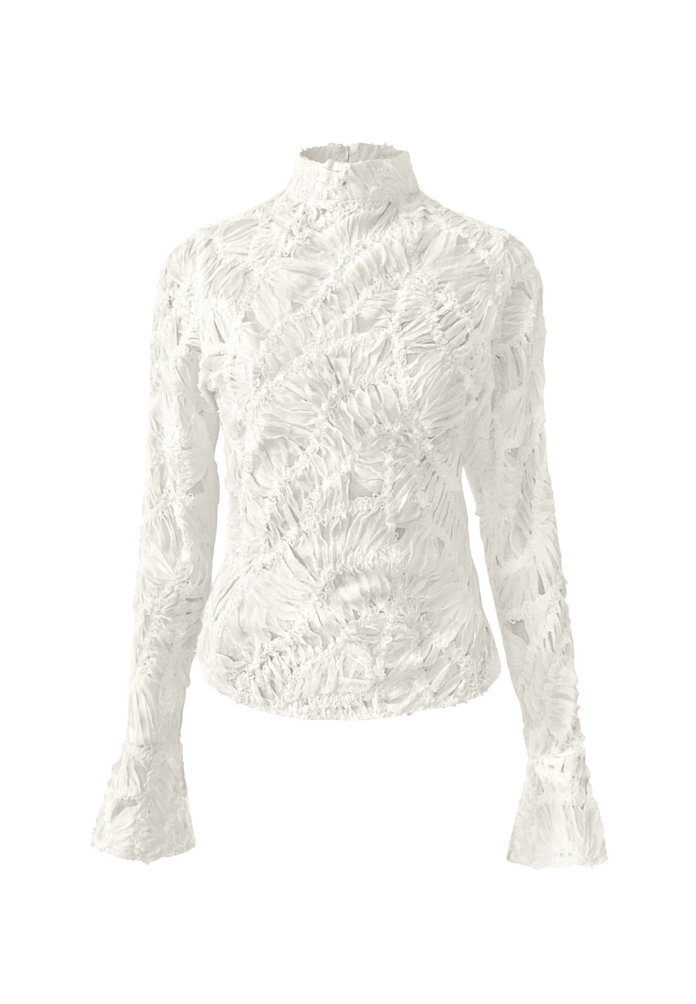 OW Collection Bluse 'Cassie' in Weiß: Vorderseite