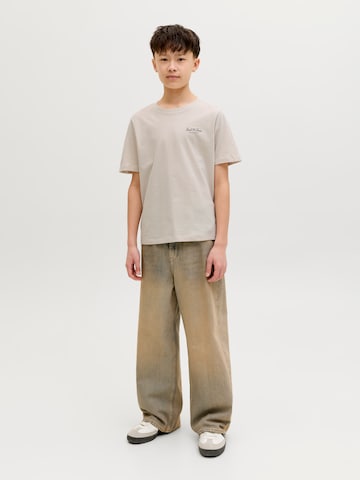 Jack & Jones Junior Футболка 'JJEArchive' в Бежевый