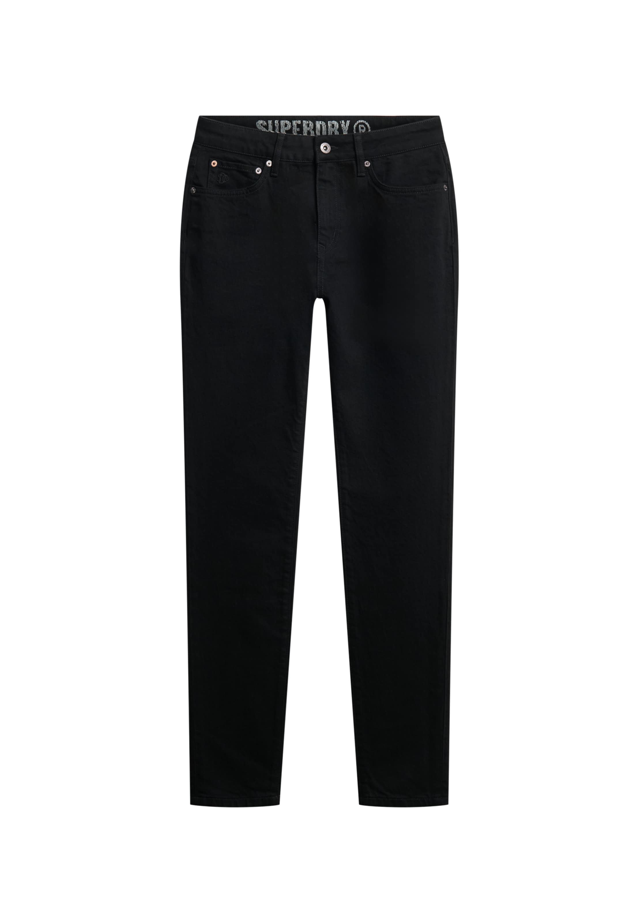 Superdry Jeans in Zwart: voorkant