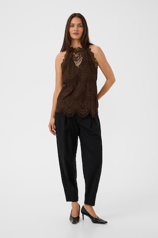 CULTURE - Blusa 'Arto' en marrón