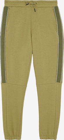 Lyle & Scott Tapered Hose 'Tap Trackies' in Grün: Vorderseite