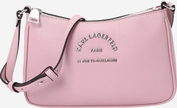 Karl Lagerfeld Axelremsväska i rosa