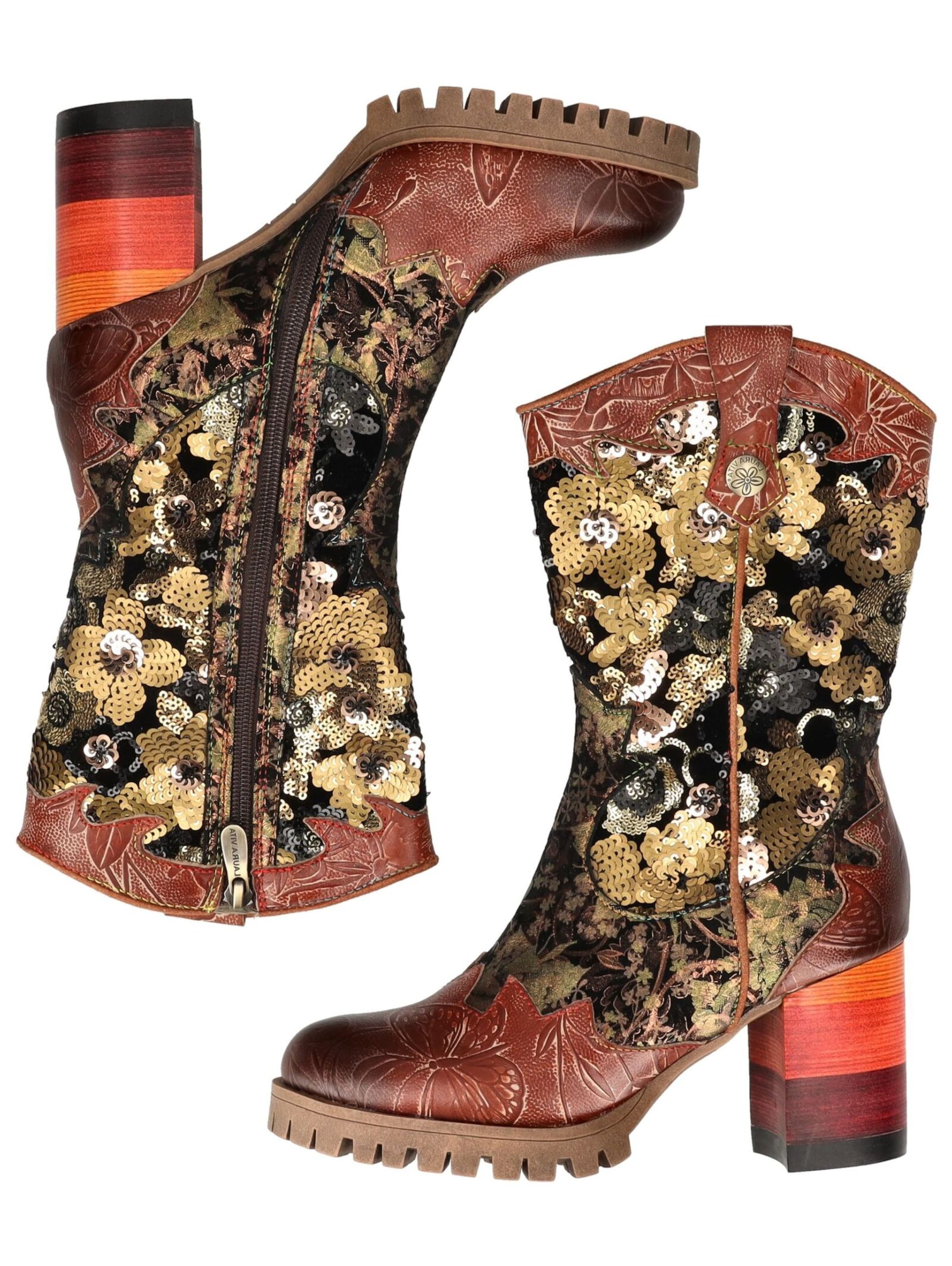 Bottes Laura Vita en marron