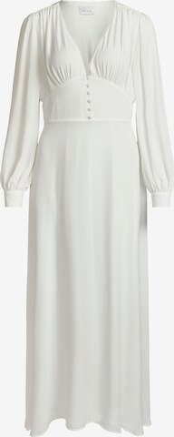 VILA Βραδινό φόρεμα 'Astrids' σε λευκό: μπροστά