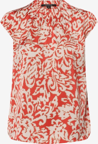 COMMA Blouse in Rood: voorkant