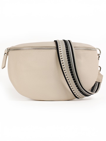 lePelou Gürteltasche 'FIONA large' in Beige: Vorderseite