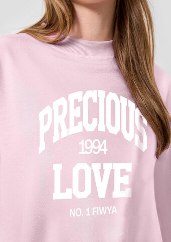 QS Sweatshirt in Pink