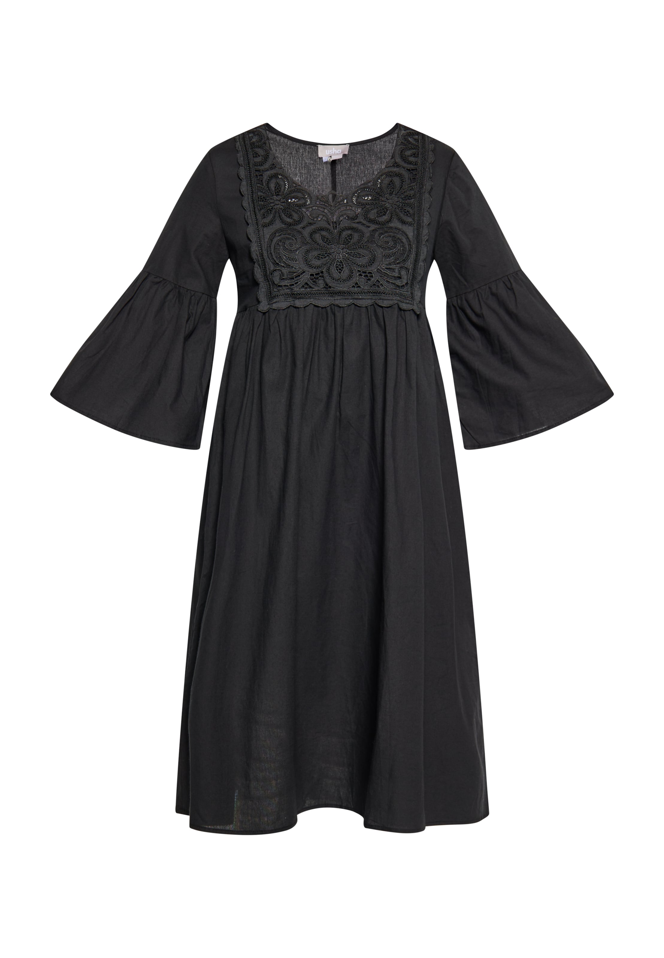 UshaHaljina - crna boja: prednji dio