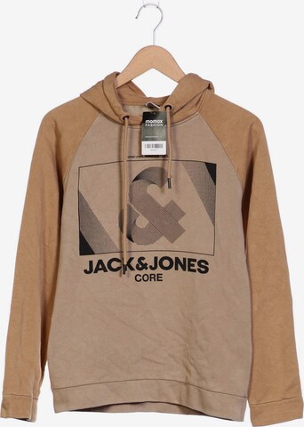 JACK & JONES Kapuzenpullover XS in Beige: predná strana