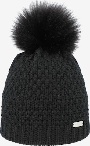 juoda Eisglut Megzta kepurė 'Lilottal': priekis