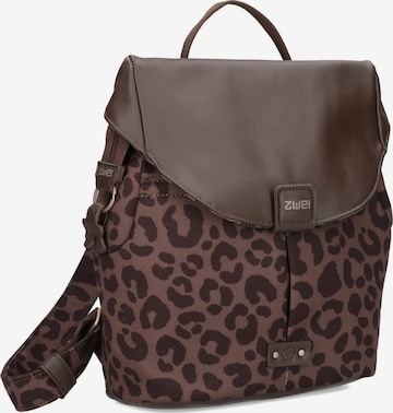 ZWEI Rucksack 'OLLI OR8' in Braun: Vorderseite