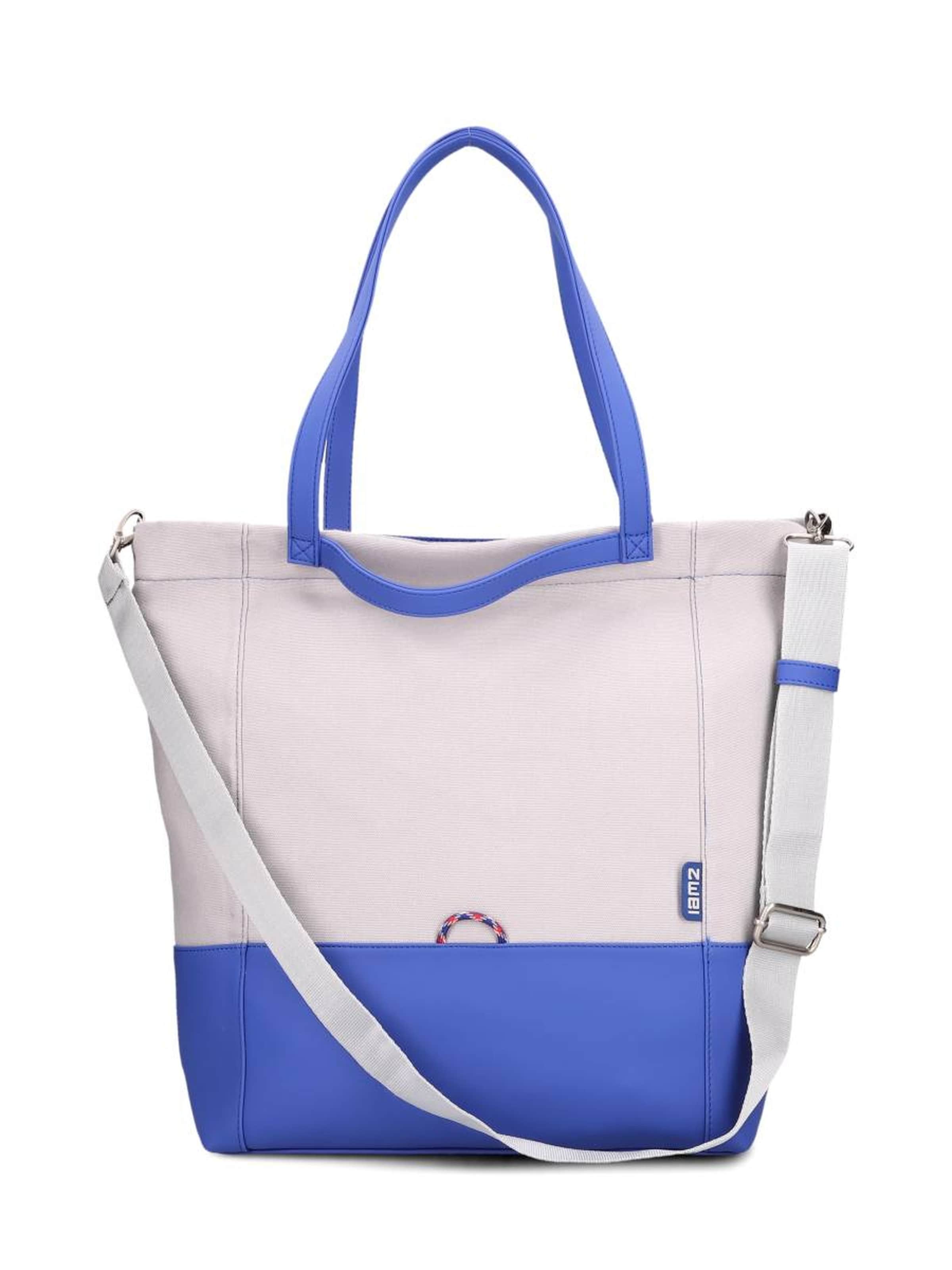 ZWEI Beach bag 'FIORELLA FI200' in Grey: front