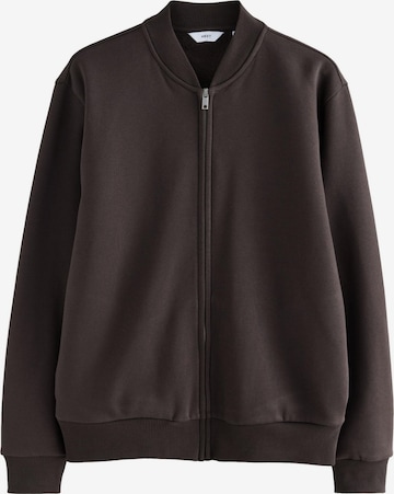 Next Tepláková bunda - Hnedá: predná strana