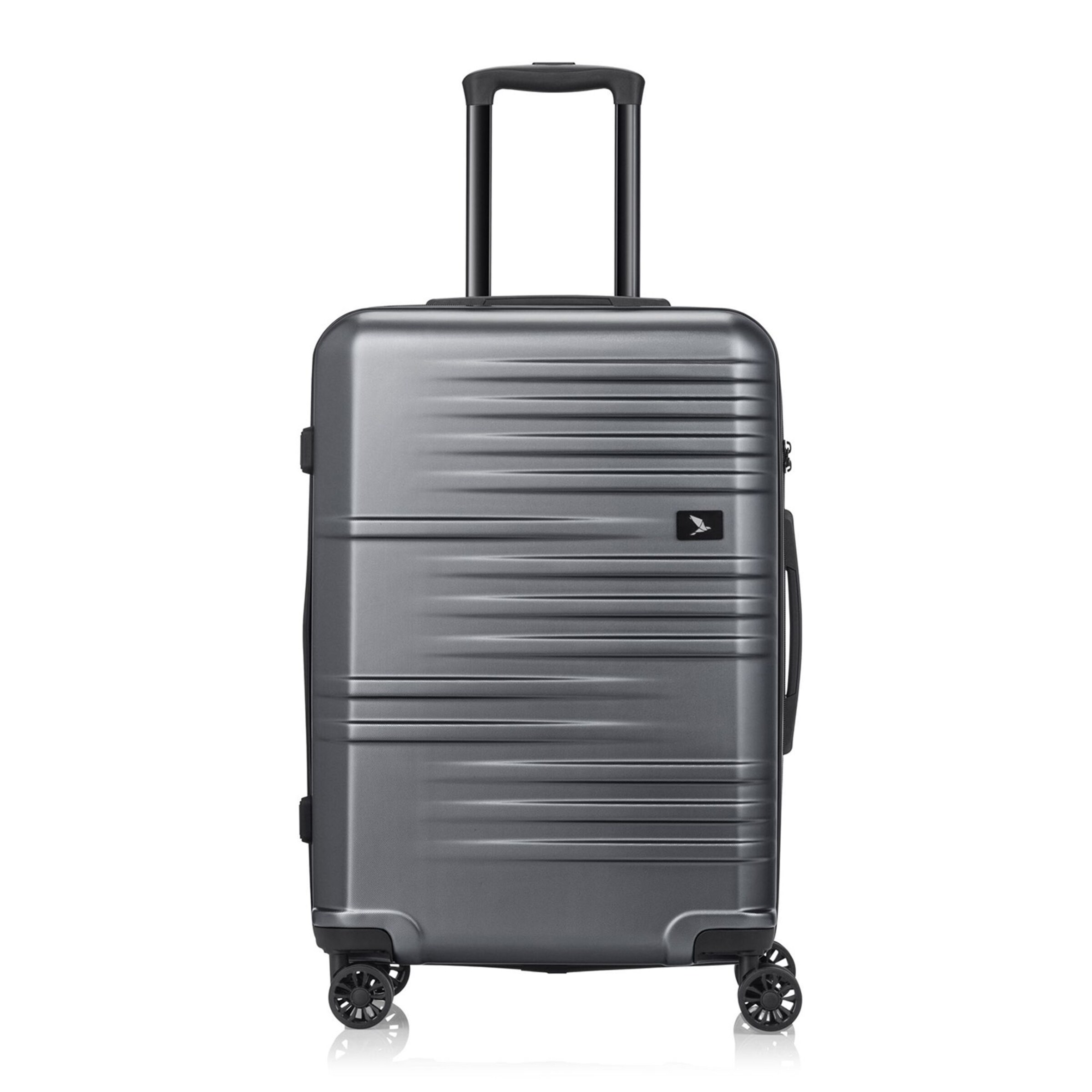 Pack Easy Trolley 'Mena' in Grau: Vorderseite