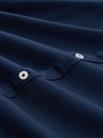 TOM TAILOR Slim Fit Hemd in Blau