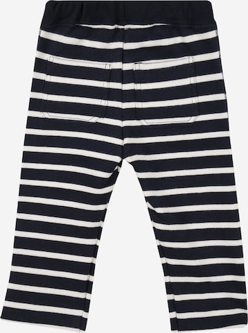 PETIT BATEAU Tapered Trousers in Blue