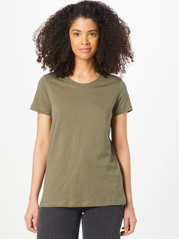 T-shirt 'Amarin' Kaffe en vert : devant