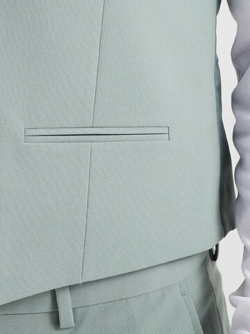 WE Fashion Slim fit Suit vest in Green