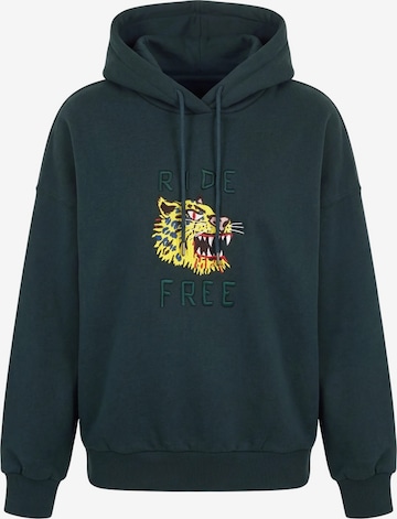 Felpa 'OZZY' di Volcom in verde: frontale